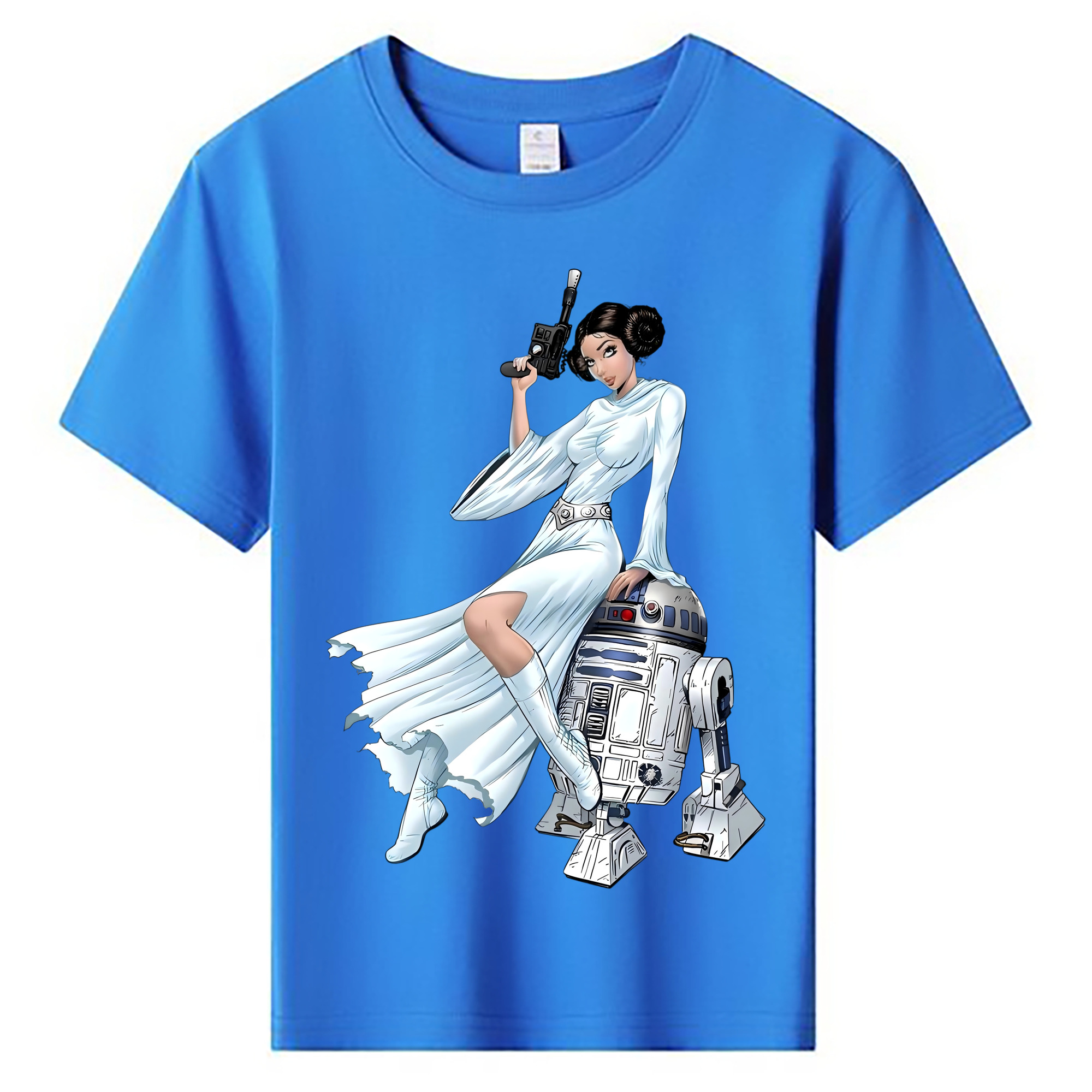 （画像用） スター・ウォーズ Star Wars 綿100％キッズTシャツ（フロントプリント）